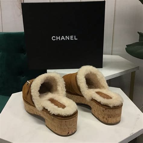 chanel mules calfskin|Sandals .